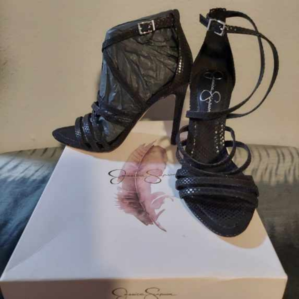 Jessica Simpson Black Heels Size 6